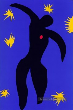 Henri Matisse œuvres - Icare Icare fauvaire abstrait Henri Matisse